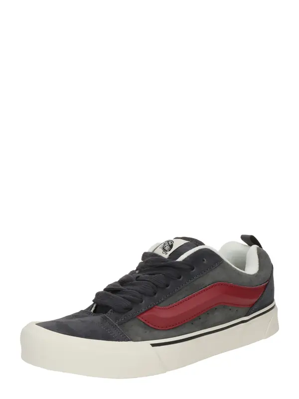 VANS VANS Nizke superge 'Knu Skool'  temno siva / temno rdeča / bela
