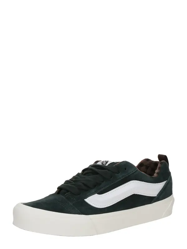 VANS VANS Nizke superge 'Knu Skool'  temno zelena / bela