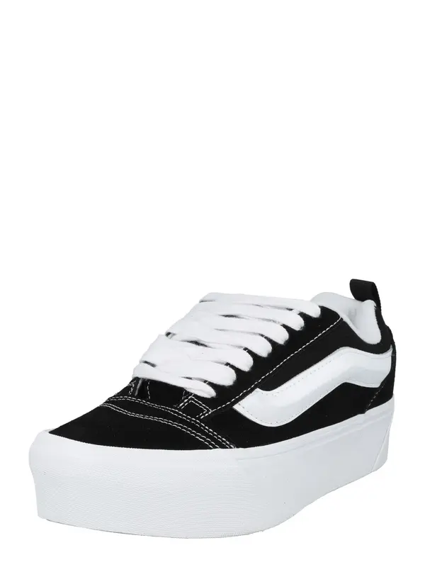 VANS VANS Nizke superge 'Knu Stack'  črna / bela