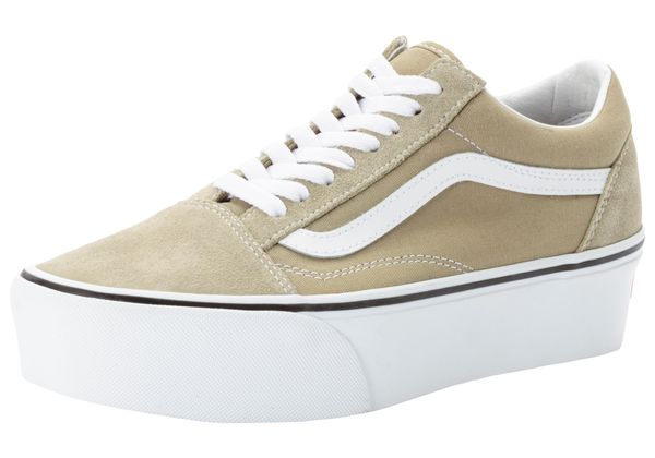 VANS VANS Nizke superge 'Old Skool'  kaki / bela