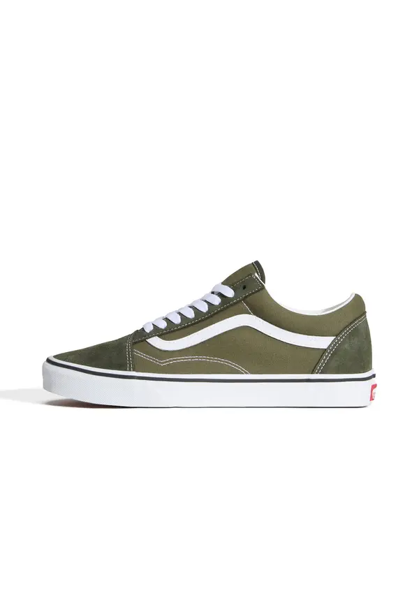 VANS VANS Nizke superge 'Old Skool'  kaki / bela