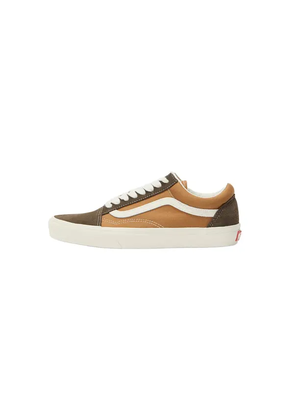 VANS VANS Nizke superge 'Old Skool'  karamel / kostanj rjava / bela