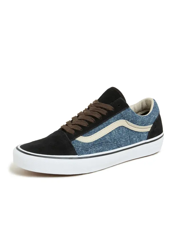 VANS VANS Nizke superge 'Old Skool'  moder denim / črna / bela