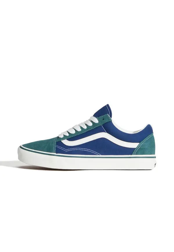 VANS VANS Nizke superge 'Old Skool'  mornarska / smaragd / bela