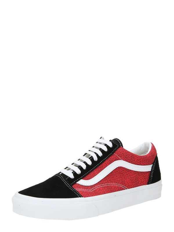 VANS VANS Nizke superge 'Old Skool'  rdeča / karminsko rdeča / črna / bela