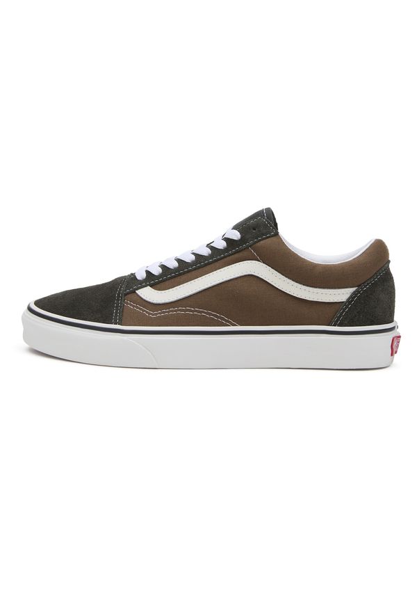 VANS VANS Nizke superge 'Old Skool'  rjava / bazaltno siva / bela