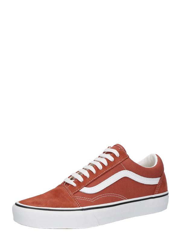 VANS VANS Nizke superge 'Old Skool'  temno oranžna / bela