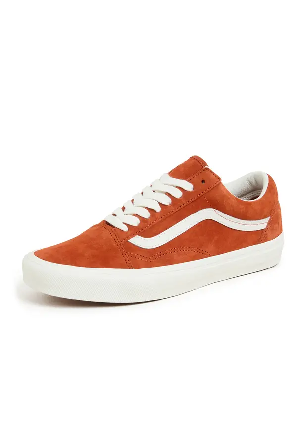 VANS VANS Nizke superge 'Old Skool'  temno oranžna / bela