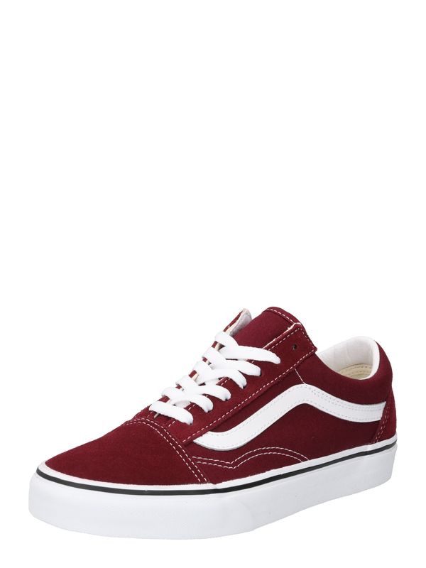 VANS VANS Nizke superge 'Old Skool'  temno rdeča / bela