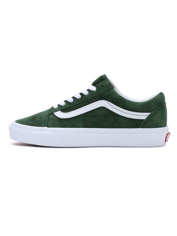 VANS VANS Nizke superge 'Old Skool'  temno zelena / bela