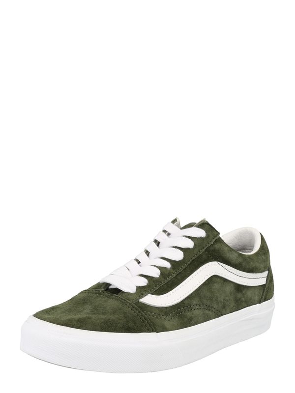 VANS VANS Nizke superge 'Old Skool'  temno zelena / bela