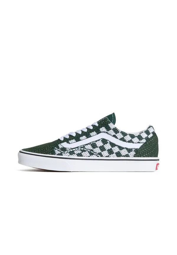 VANS VANS Nizke superge 'Old Skool'  temno zelena / bela