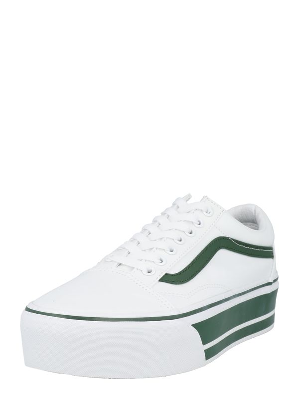 VANS VANS Nizke superge  zelena / bela