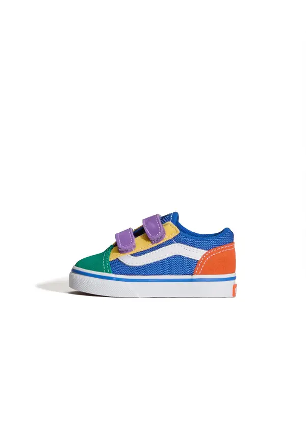 VANS VANS Nizki čevelj 'Old Skool Hook And Loop'  modra