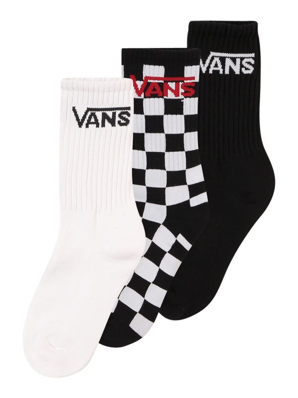 VANS VANS Nogavice 'CLASSIC'  karminsko rdeča / črna / bela