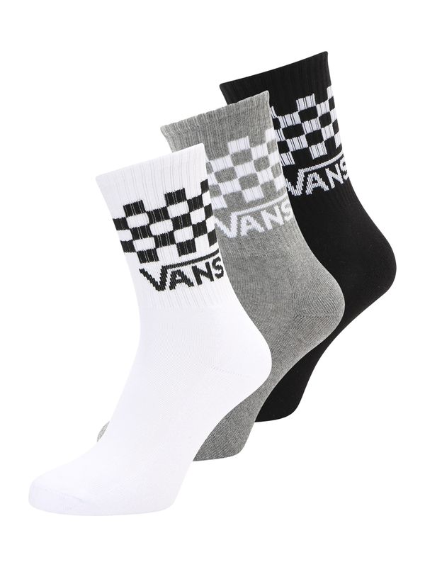 VANS VANS Nogavice 'CLASSIC'  svetlo siva / pegasto siva / črna / bela