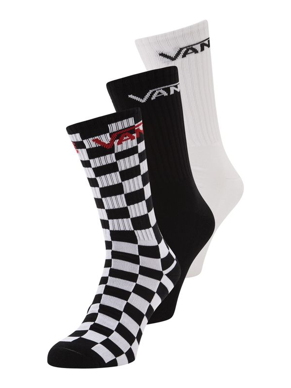 VANS VANS Nogavice 'Classic'  temno rdeča / črna / bela