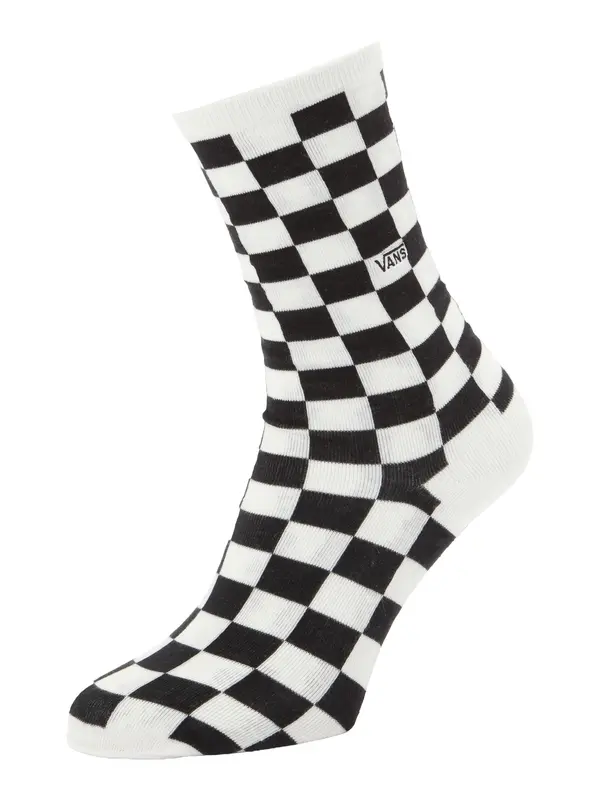VANS VANS Nogavice  črna / bela