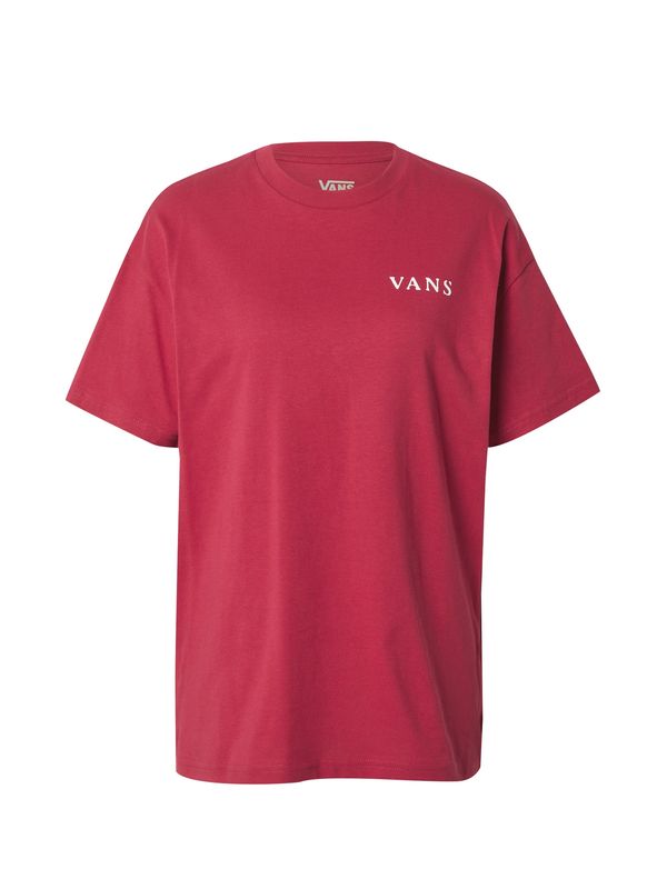 VANS VANS Široka majica 'NIGHT ORB'  svetlo rumena / temno siva / češnjevo rdeča / bela