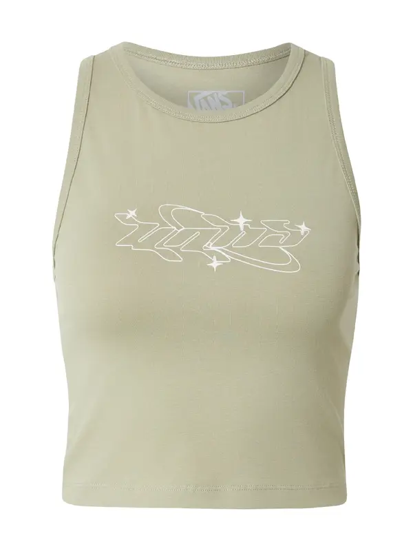 VANS VANS Top 'Y2K STAR'  pastelno zelena / bela