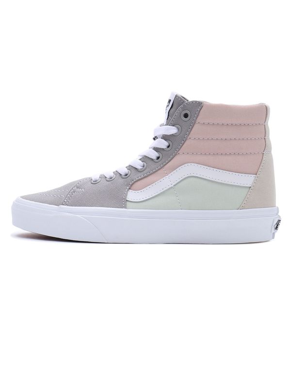 VANS VANS Visoke superge 'SK8-HI'  siva / pastelno zelena / pastelno roza / bela