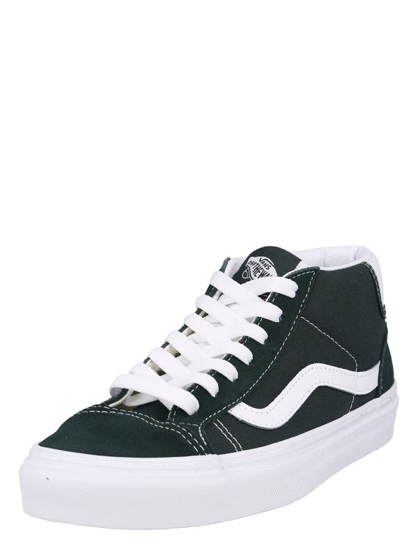 VANS VANS Visoke superge 'Skool 37'  temno zelena / bela