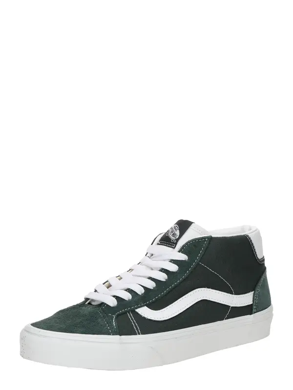 VANS VANS Visoke superge 'Skool 37'  temno zelena / bela