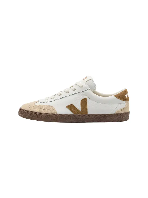Veja Veja Nizke superge 'Volley'  kit / karamel / bela