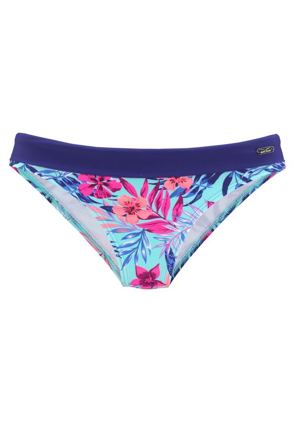 VENICE BEACH VENICE BEACH Bikini hlačke  kobalt modra / svetlo modra / roza