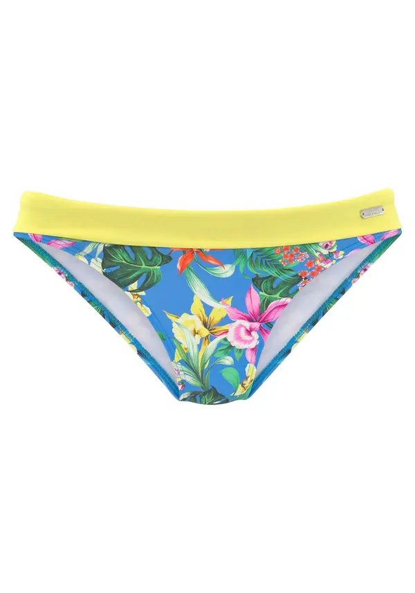 VENICE BEACH VENICE BEACH Bikini hlačke  modra / rumena / zelena / rdeča