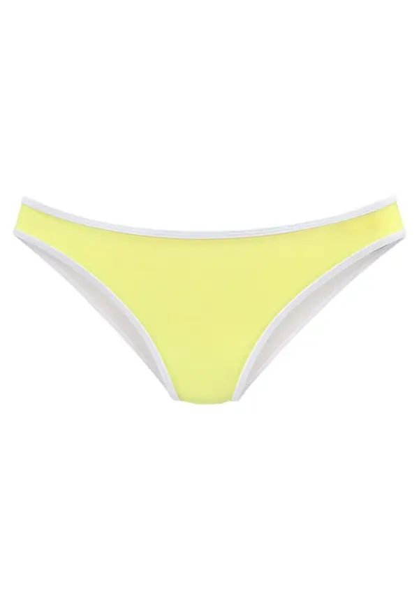 VENICE BEACH VENICE BEACH Bikini hlačke  rumena / bela