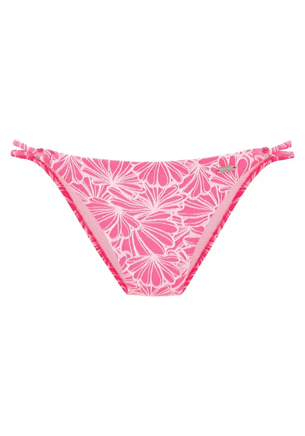 VENICE BEACH VENICE BEACH Bikini hlačke  svetlo roza / bela