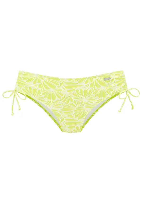 VENICE BEACH VENICE BEACH Bikini hlačke  svetlo zelena / bela