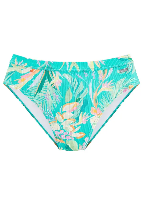 VENICE BEACH VENICE BEACH Bikini hlačke  turkizna / meta / svetlo lila / pastelno oranžna