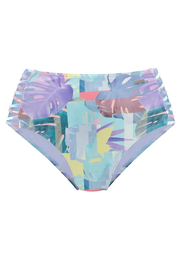 VENICE BEACH VENICE BEACH Bikini hlačke  turkizna / rumena / lila / roza