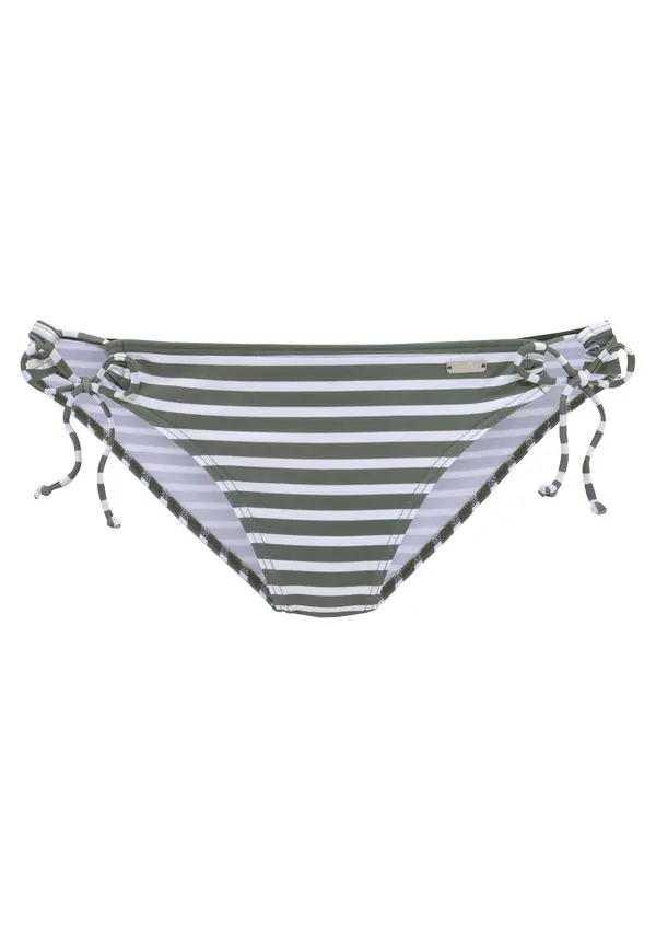 VENICE BEACH VENICE BEACH Bikini hlačke  zelena / bela