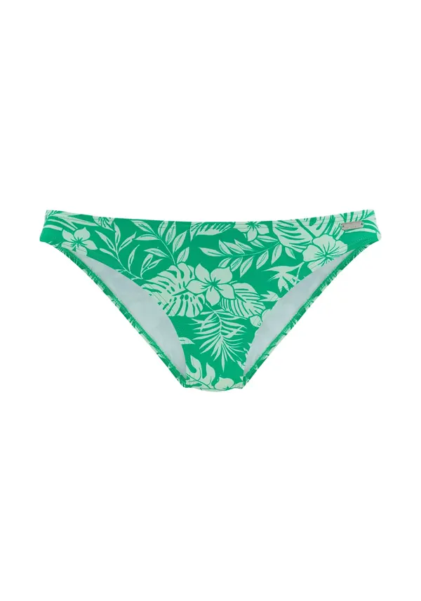 VENICE BEACH VENICE BEACH Bikini hlačke  zelena / bela