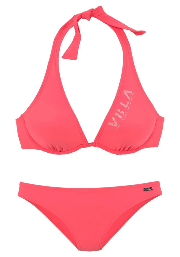 VENICE BEACH VENICE BEACH Bikini  malina / bela