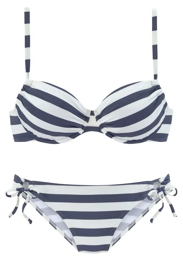 VENICE BEACH VENICE BEACH Bikini  mornarska / bela