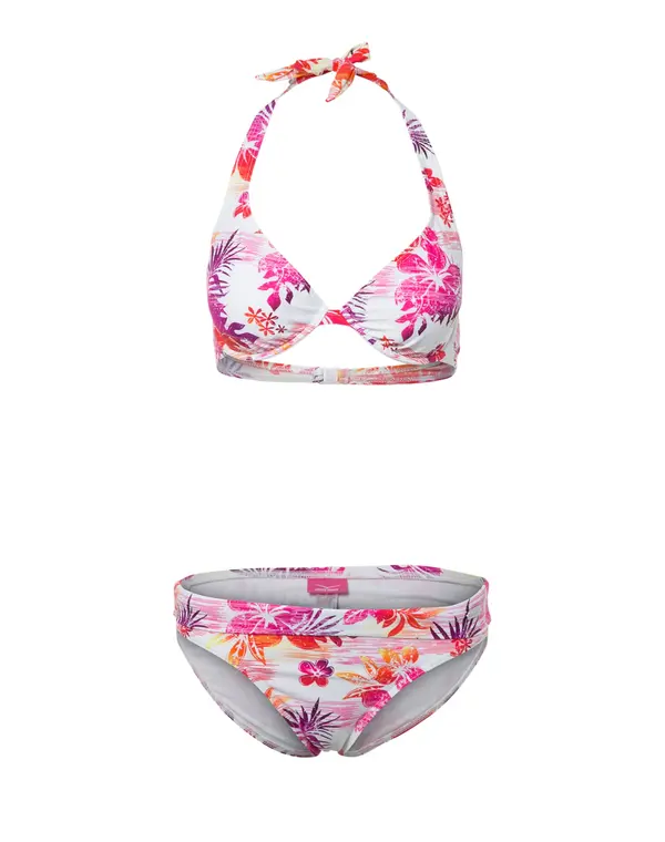 VENICE BEACH VENICE BEACH Bikini  roza / bela
