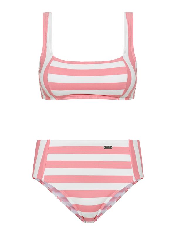 VENICE BEACH VENICE BEACH Bikini  roza / bela