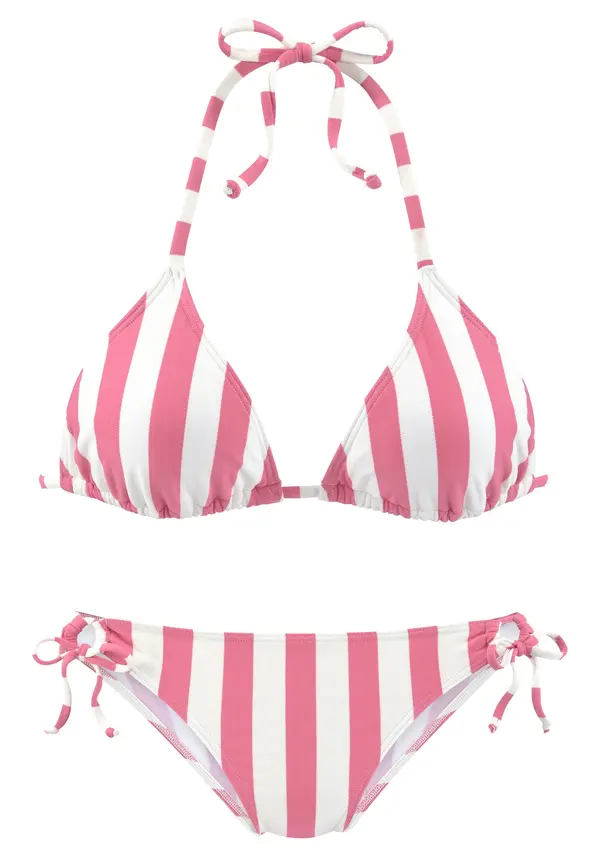 VENICE BEACH VENICE BEACH Bikini  roza / bela