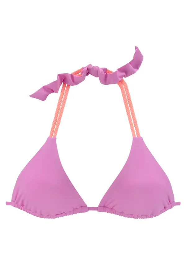 VENICE BEACH VENICE BEACH Bikini zgornji del 'Anna'  orhideja / losos