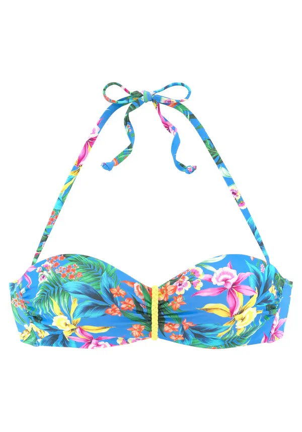 VENICE BEACH VENICE BEACH Bikini zgornji del  modra / mešane barve