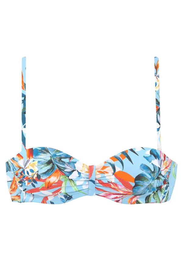 VENICE BEACH VENICE BEACH Bikini zgornji del  modra / svetlo modra / temno zelena / oranžna