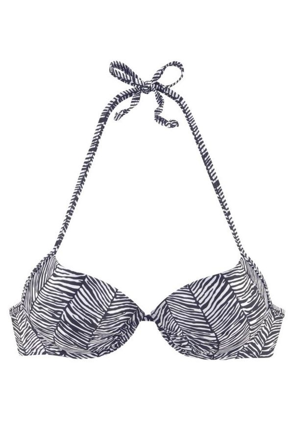VENICE BEACH VENICE BEACH Bikini zgornji del 'Sugar'  črna / bela