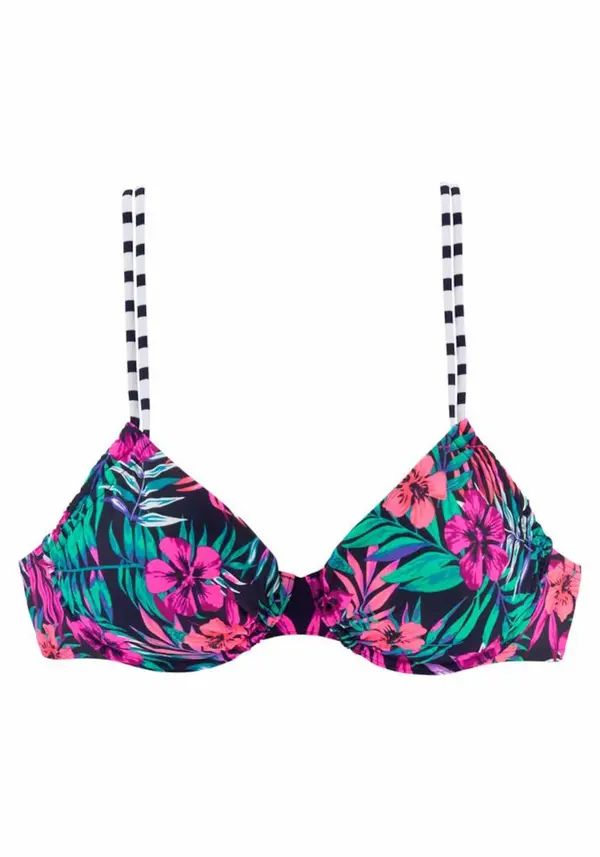 VENICE BEACH VENICE BEACH Bikini zgornji del 'Summer'  mornarska / roza