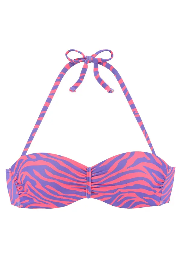 VENICE BEACH VENICE BEACH Bikini zgornji del  temno liila / roza