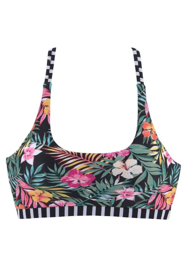 VENICE BEACH VENICE BEACH Bikini zgornji del  zelena / roza / črna / bela