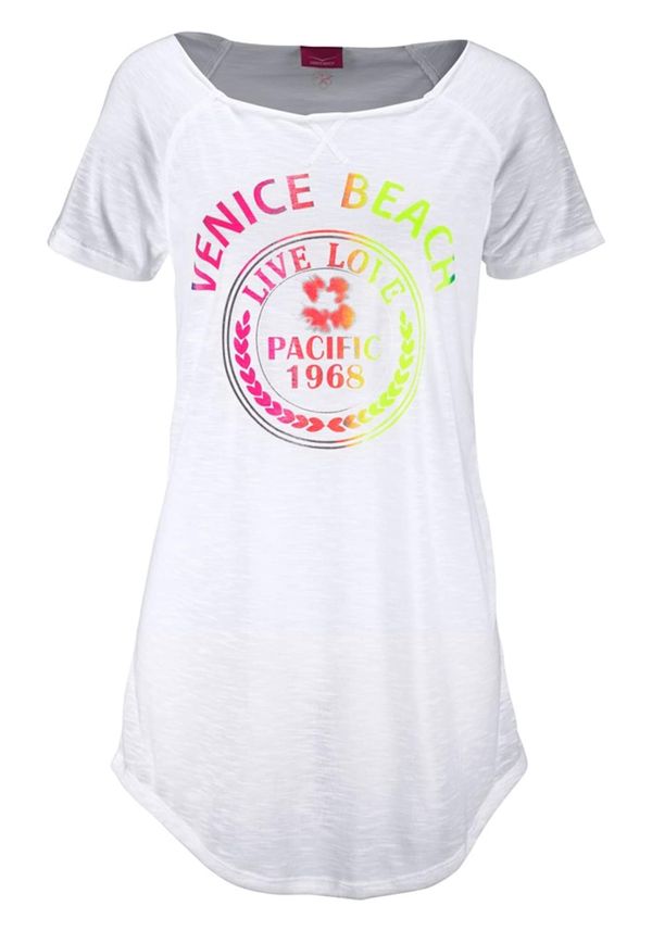 VENICE BEACH VENICE BEACH Majica  neonsko rumena / neonsko oranžna / neonsko roza / bela